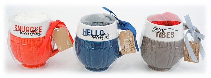 Winter Mug w/ Mittens