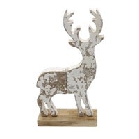 White Reindeer Cutout