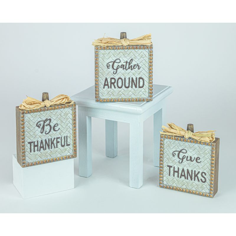 Gather Round Resin Block