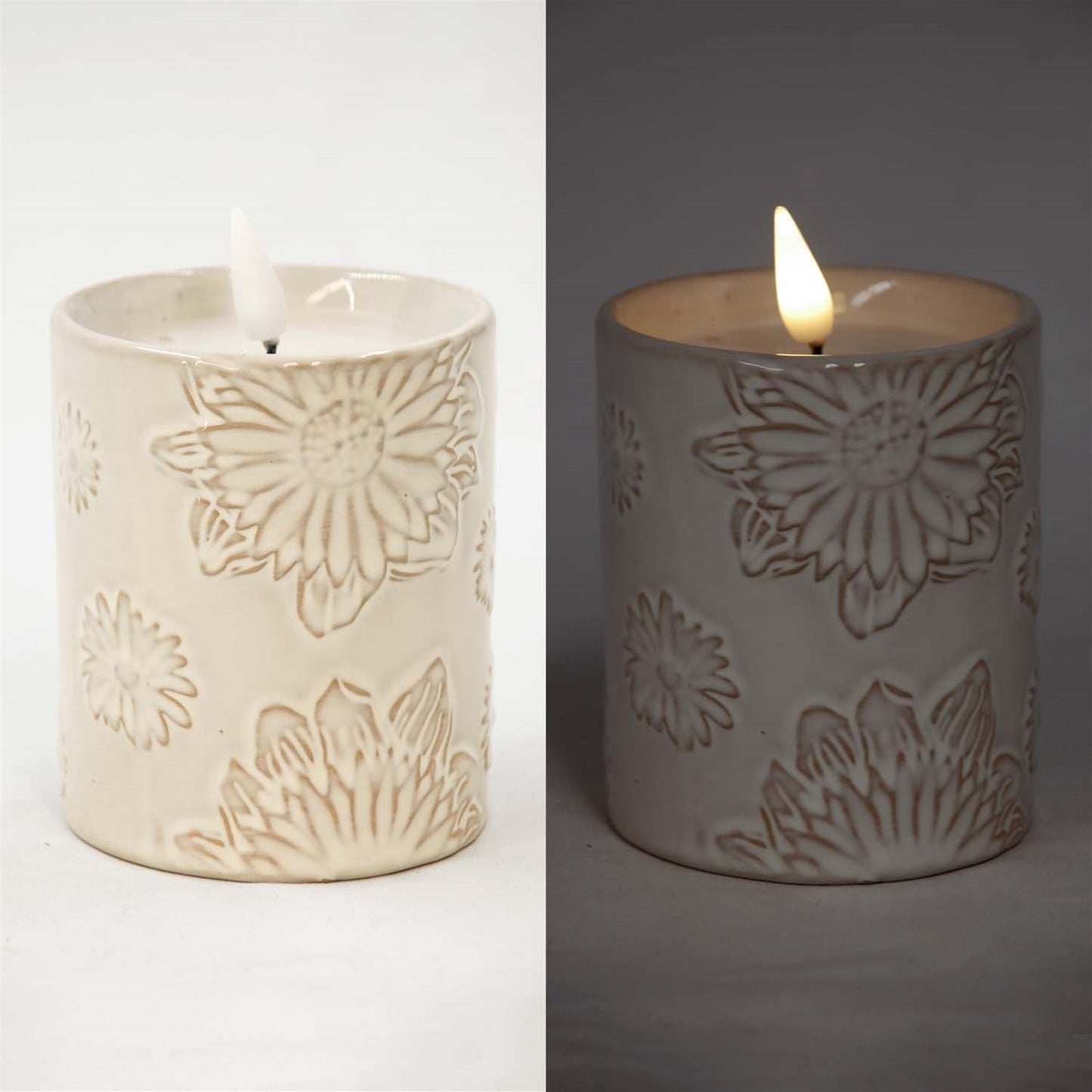 Sunny Days LED Jar Candle