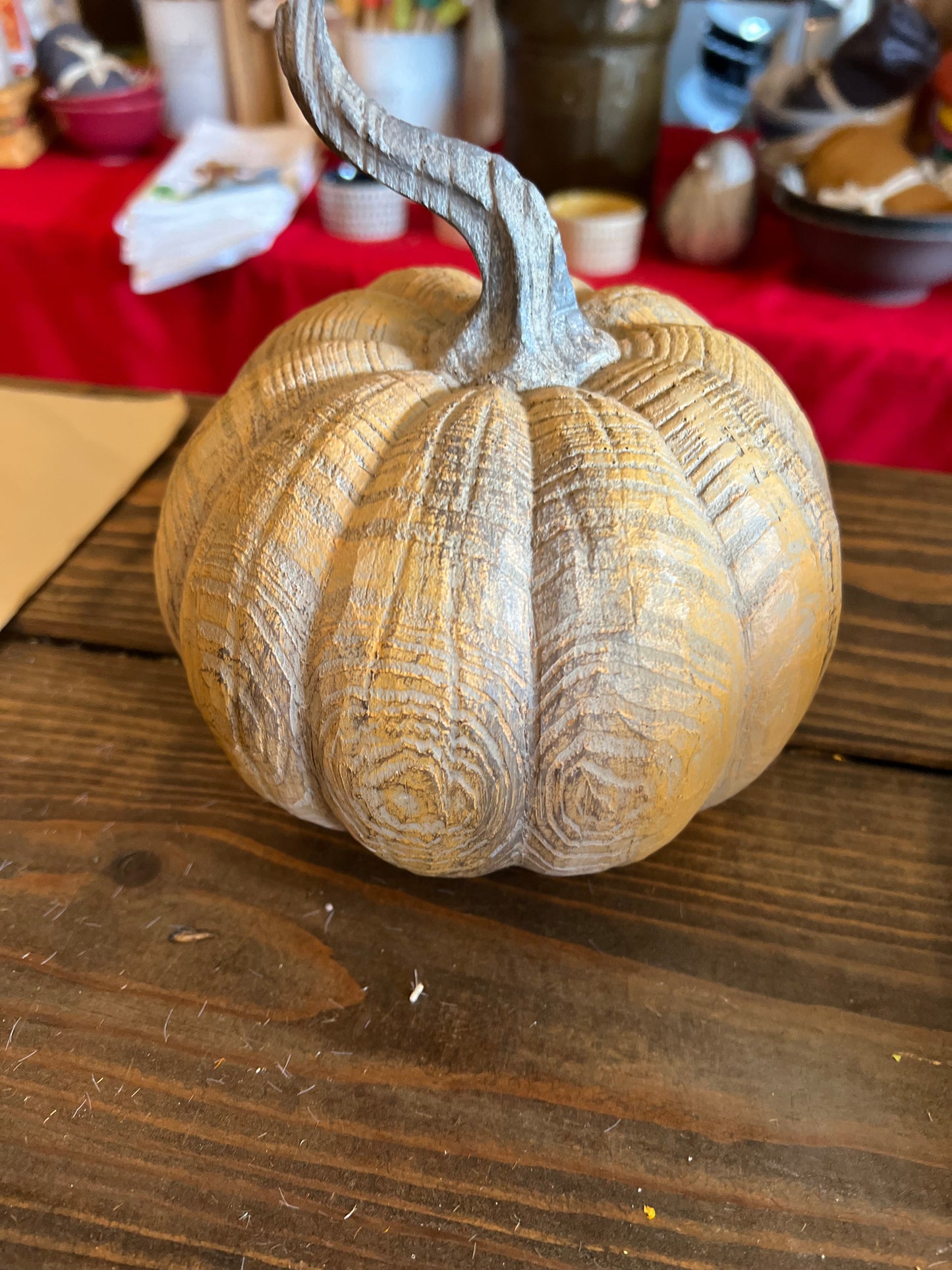 Weathered Small Pumpkin