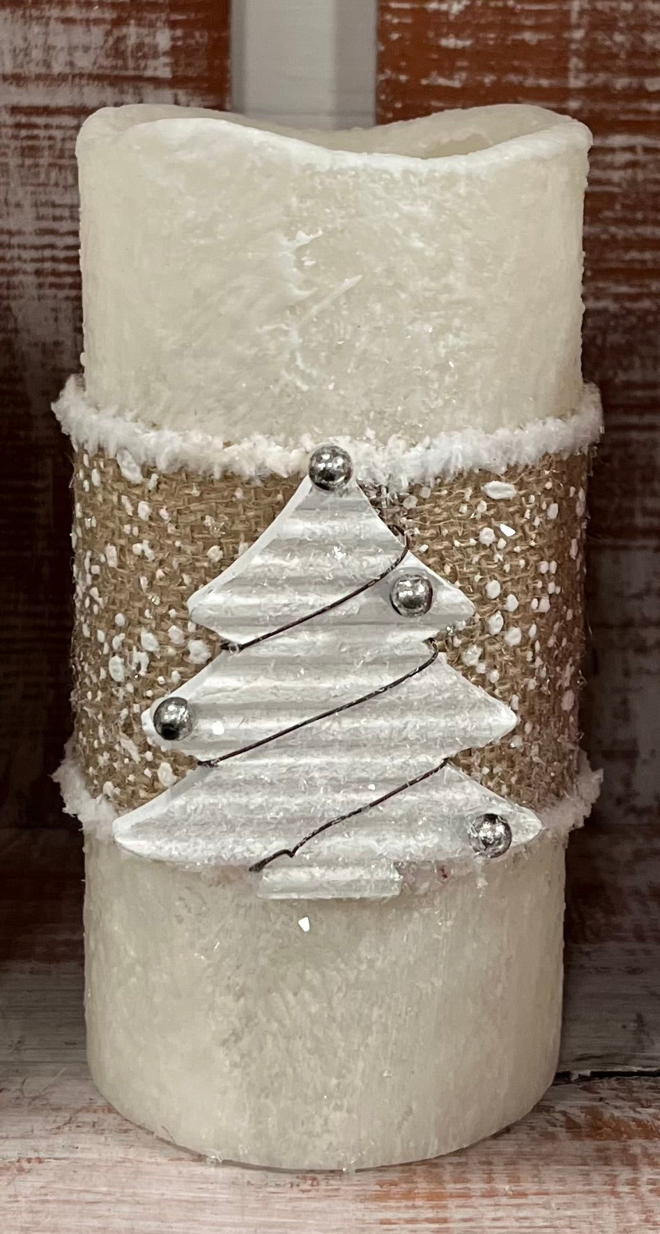 Sassy 4"x9" Timer Candle