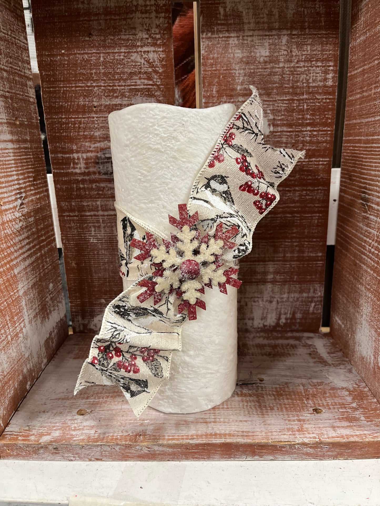 Sassy 4"x9" Timer Candle