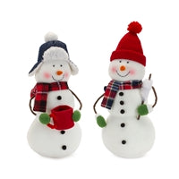 Snowman Fireside