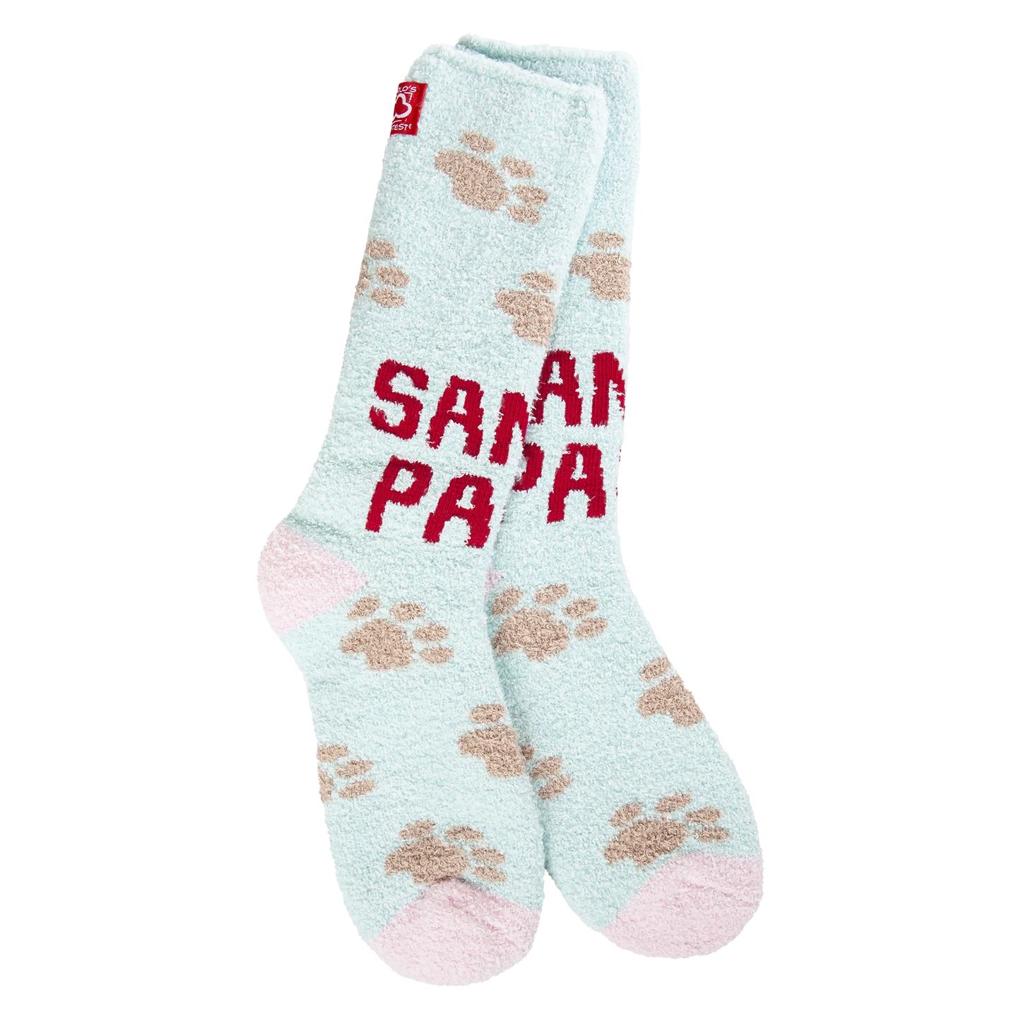 World's Softest Cozy Crew OS Santa Paws
