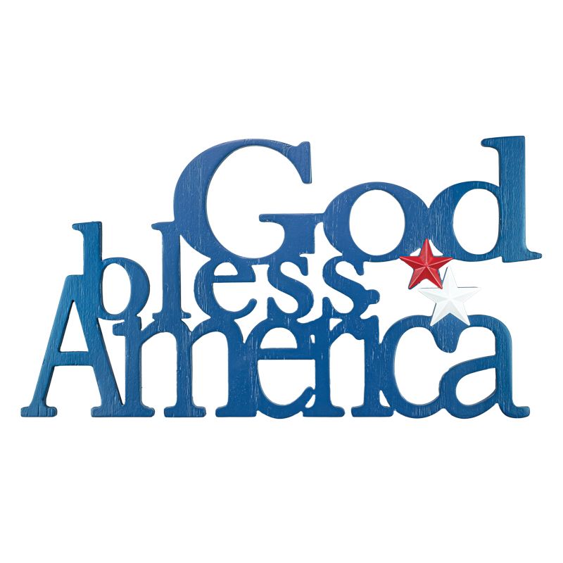 Bless America Sign