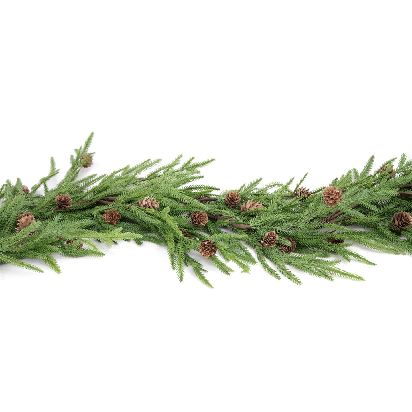 Fir and pinecone garland