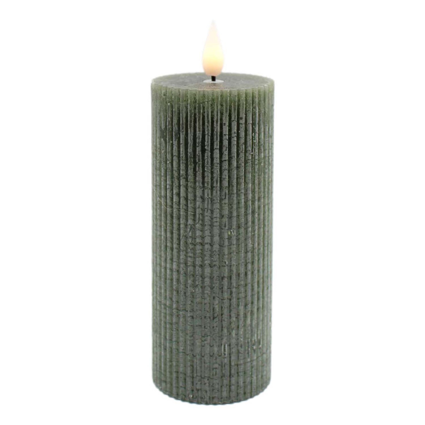 Ridged LED Votive