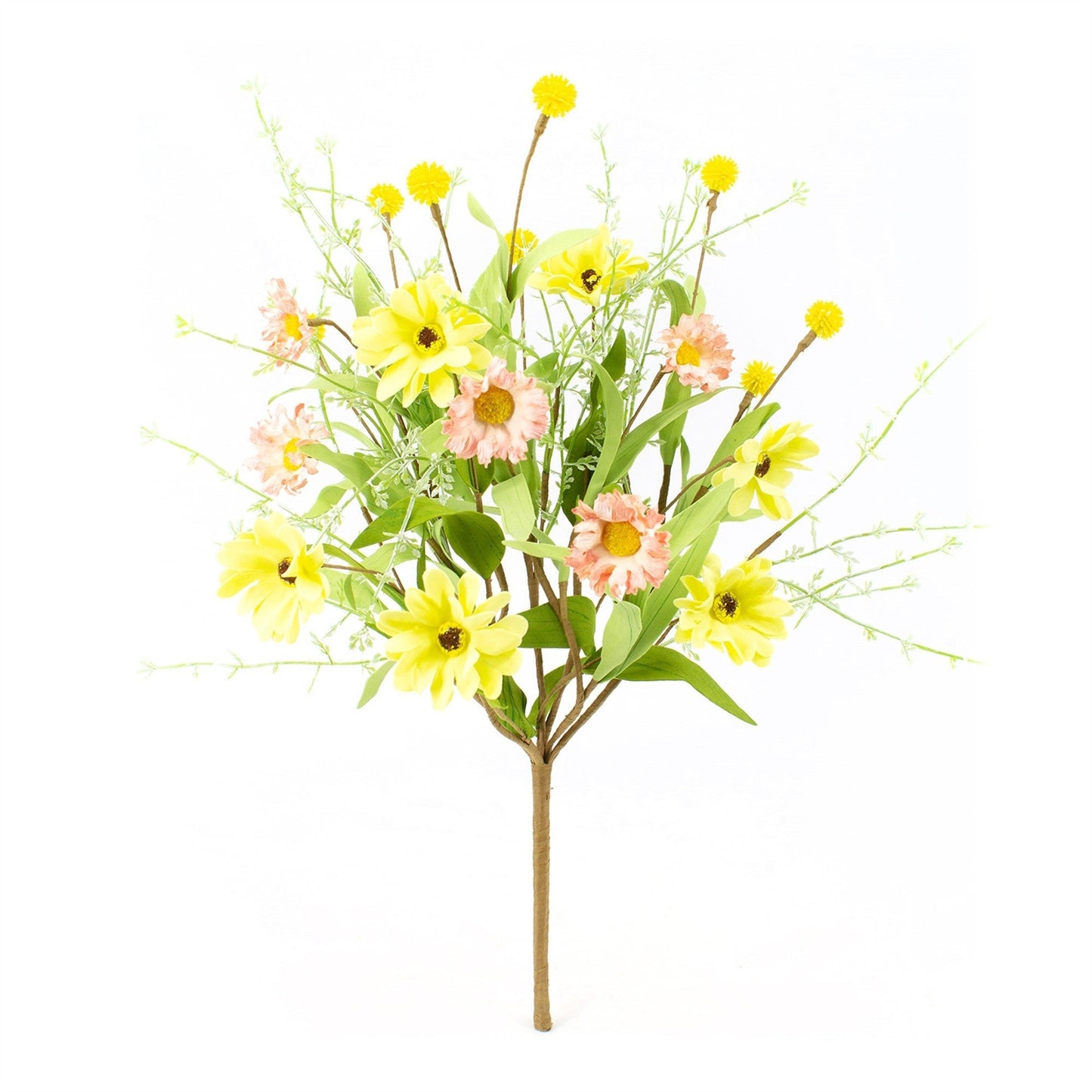 Pink and Yellow Spring Flower Pick