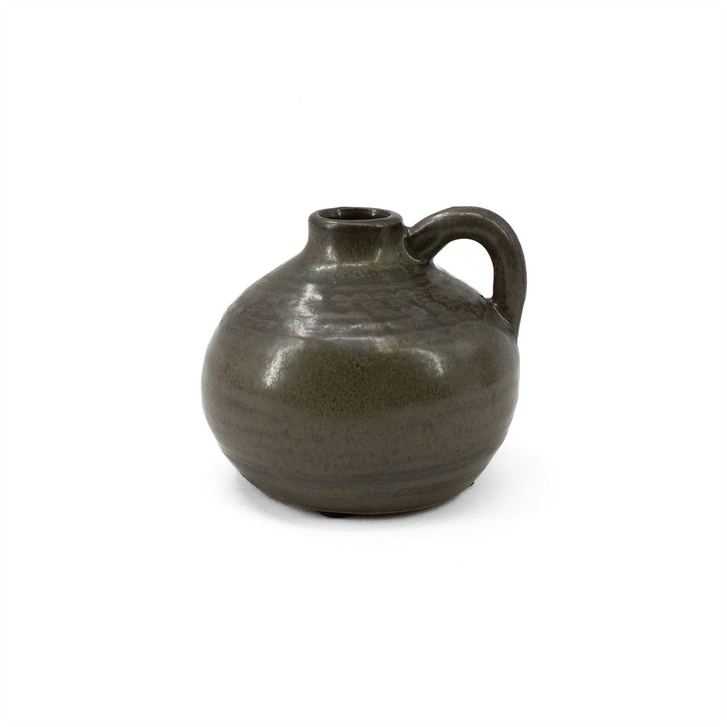 Brown Porcelain Jug w/handle