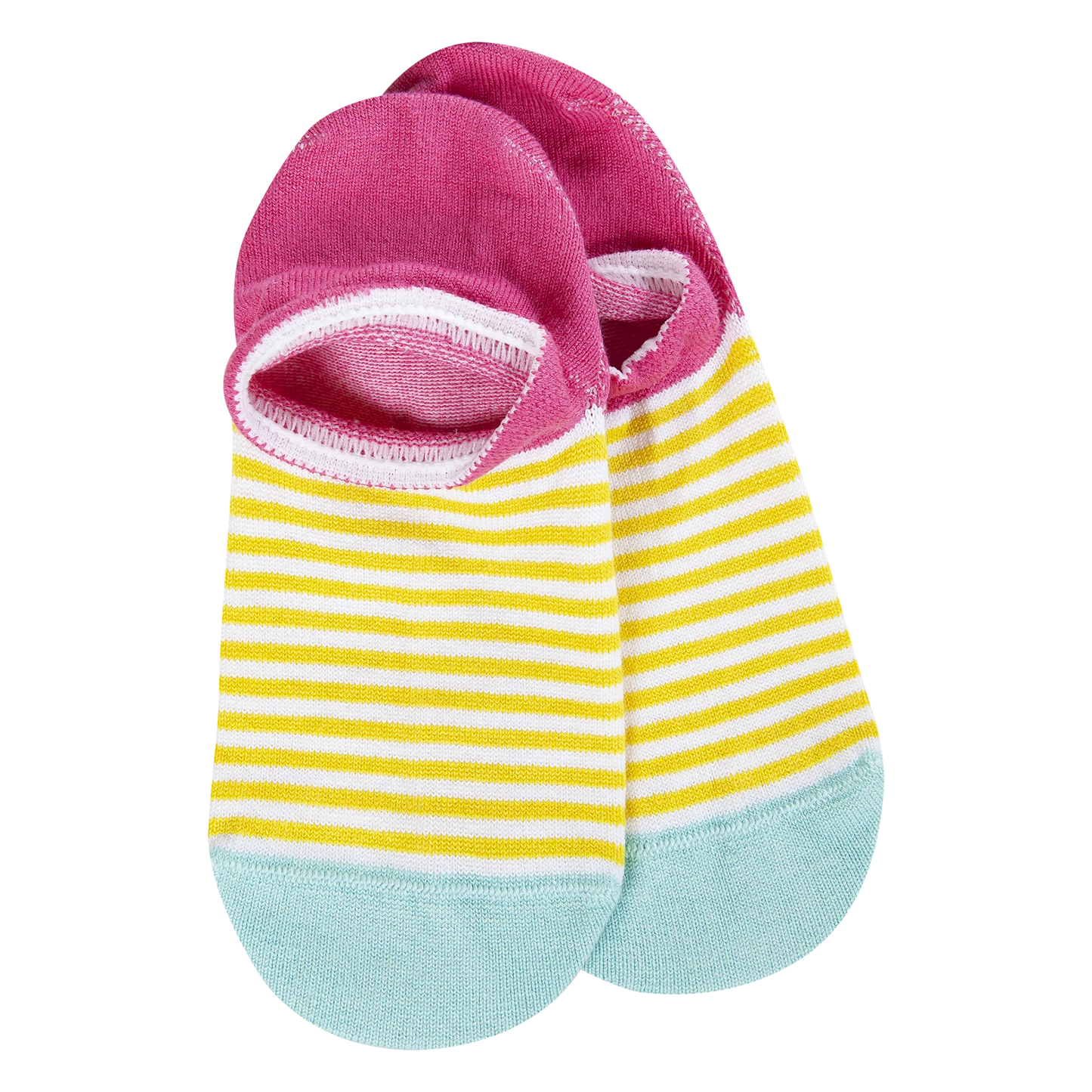 Knit Pickin Lt Wt No Show OS Yellow Multi