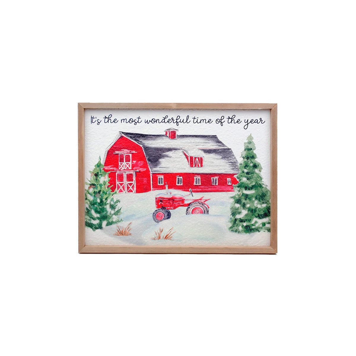 Christmas Barn Wall Sign