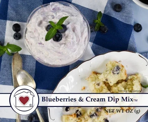 Blueberries & Cream Dip Mix