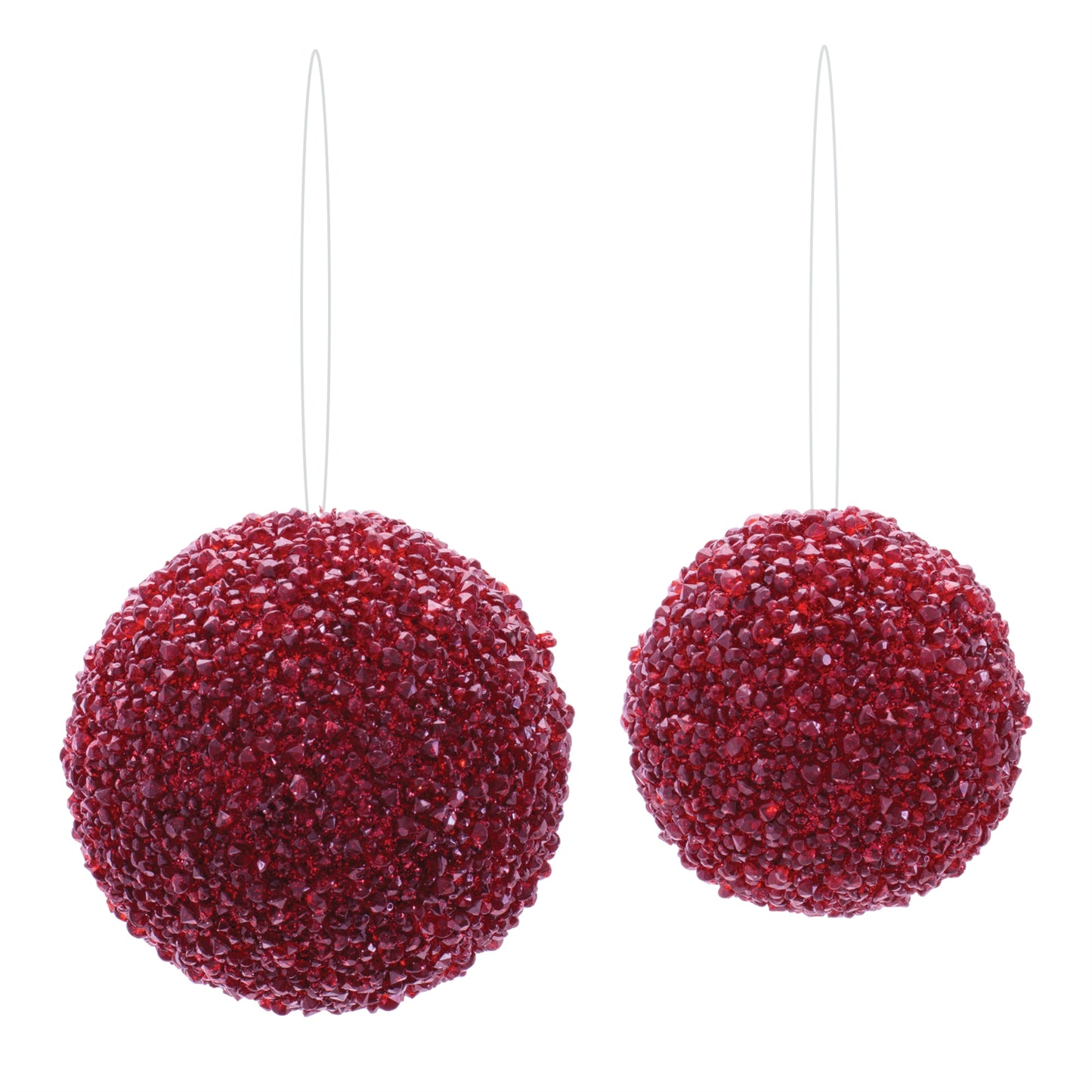 Red Beaded ornament