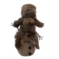 Fur Hat Snowman