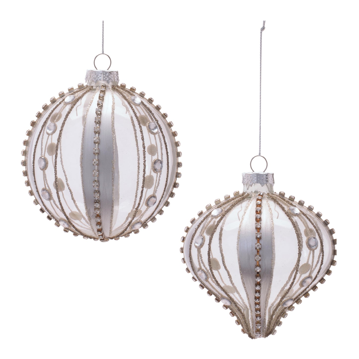 White Fancy Ornament