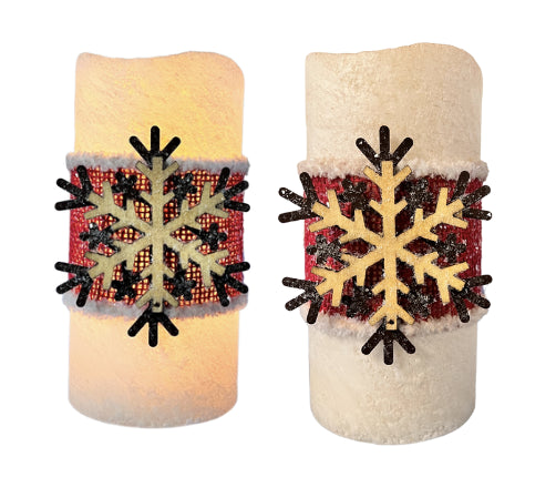Sassy 3"x6" Timer Candle