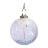 Clear Ball Ornament