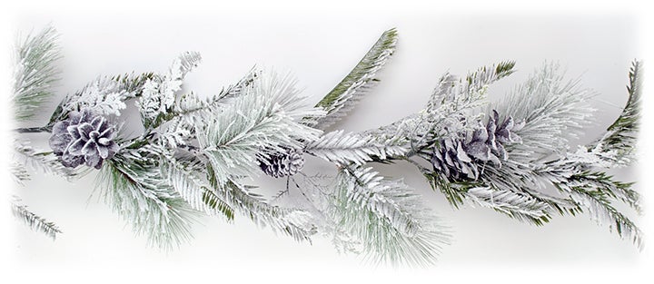 Bear Mountain Flock Garland
