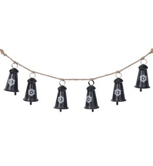 Bells with Snowflake Garland