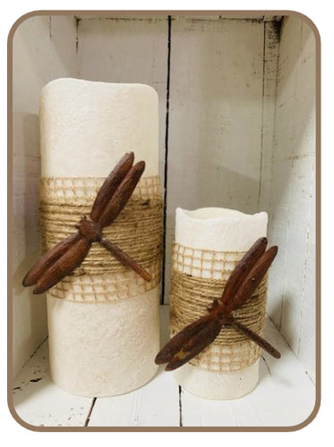 Sassy 3"x6" Timer Candle