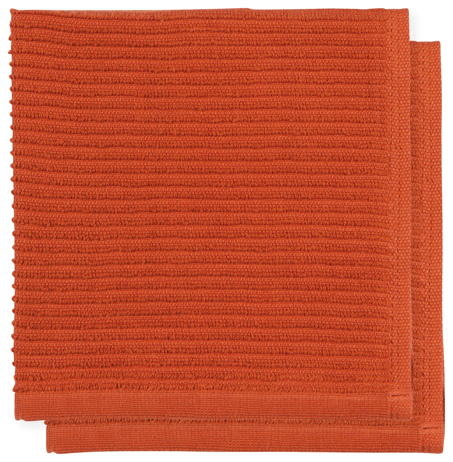 Rust Ripple Dishcloths Set of 2