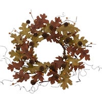 Oak & Pinecone Large Candle Ring