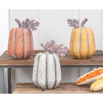 Weathered Leaf Pumpkin