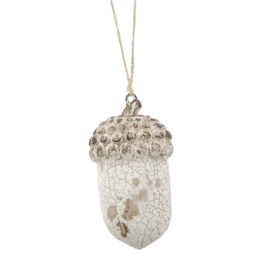 Tall Distressed Acorn