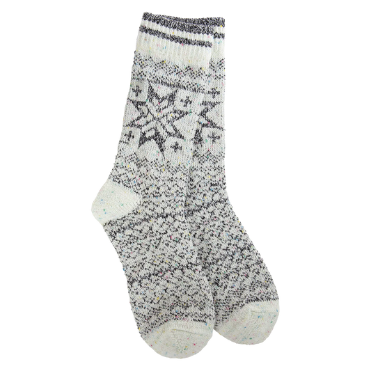 WS Weekend Holiday Confetti Crew OS Black Multi