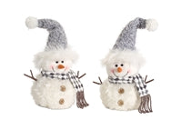 Black/White Cozy Snowman