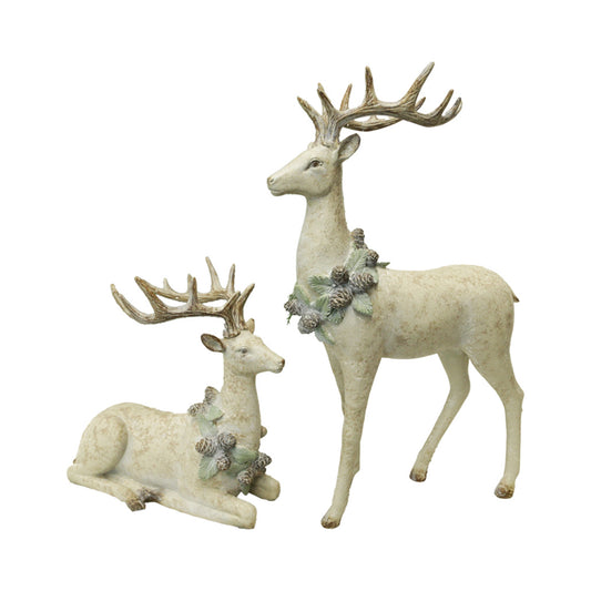 Antique Resin Deer