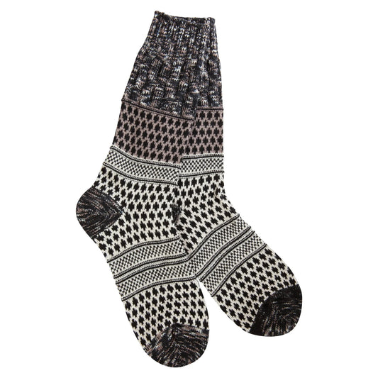 World's Softest Gallery Textured Crew OS Nightfall Multi
