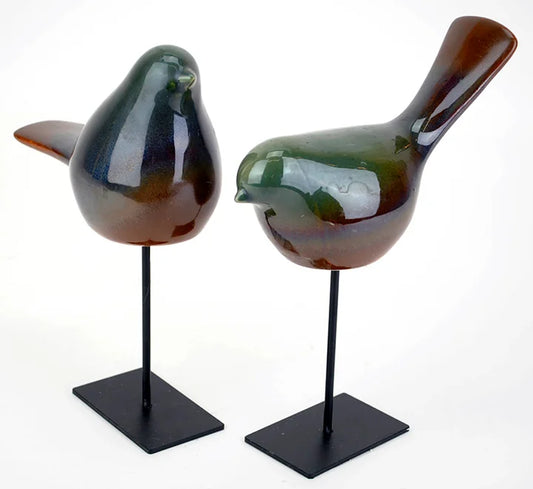 Bird on stand