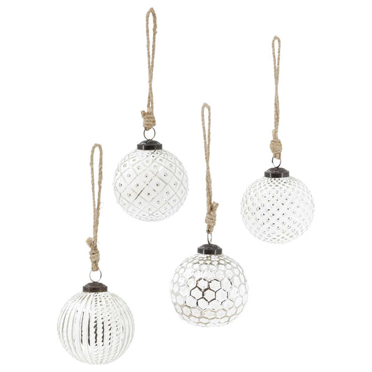 Cream Vintage Ornaments