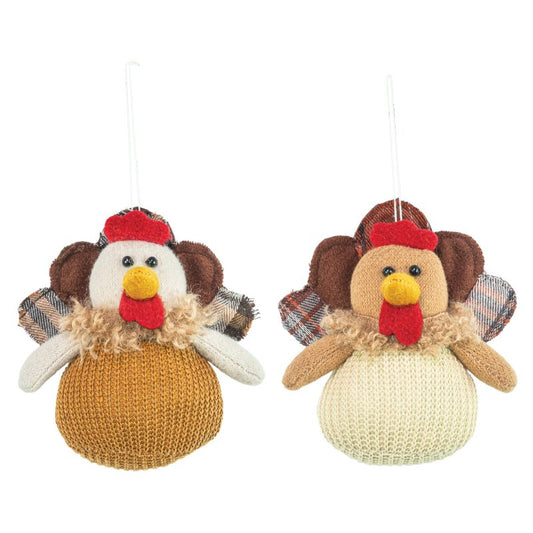 Fall Harvest Turkey Ornament