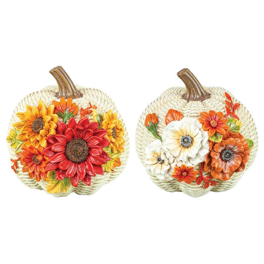 Flower Harvest Pumpkin