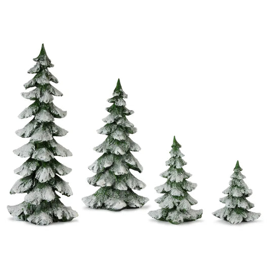 Green Snow RESIN Tree