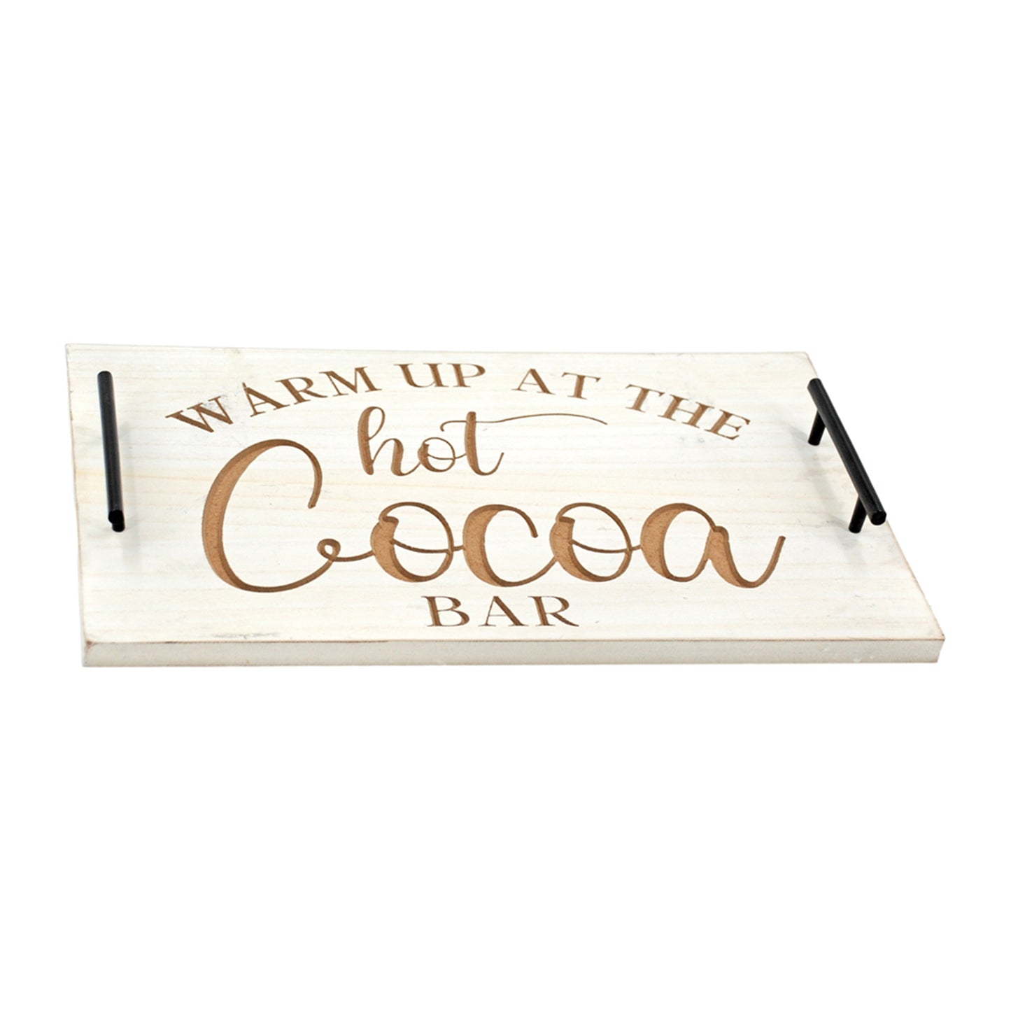 Hot Cocoa Bar Tray w/Handles