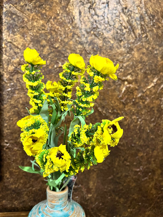 17" floral Bush