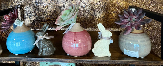 Round Bud Vases