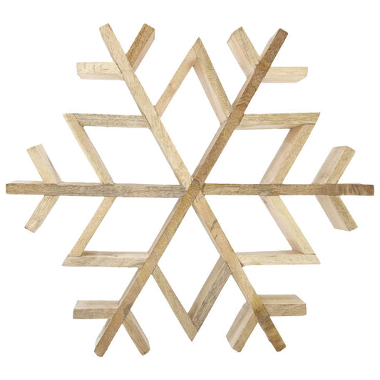 Natural Mango Cutout Snowflake