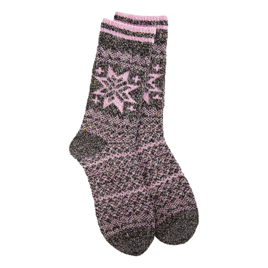 WS Weekend Holiday Confetti Crew OS Pink Multi