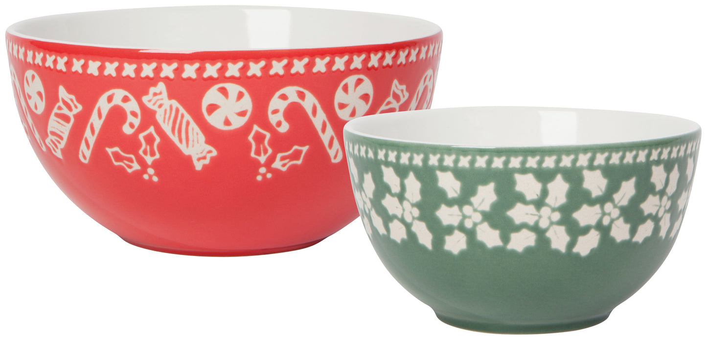 Holly Jolly Candy Bowl
