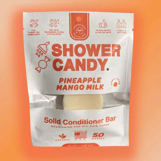 Nourishing solid conditioner bar