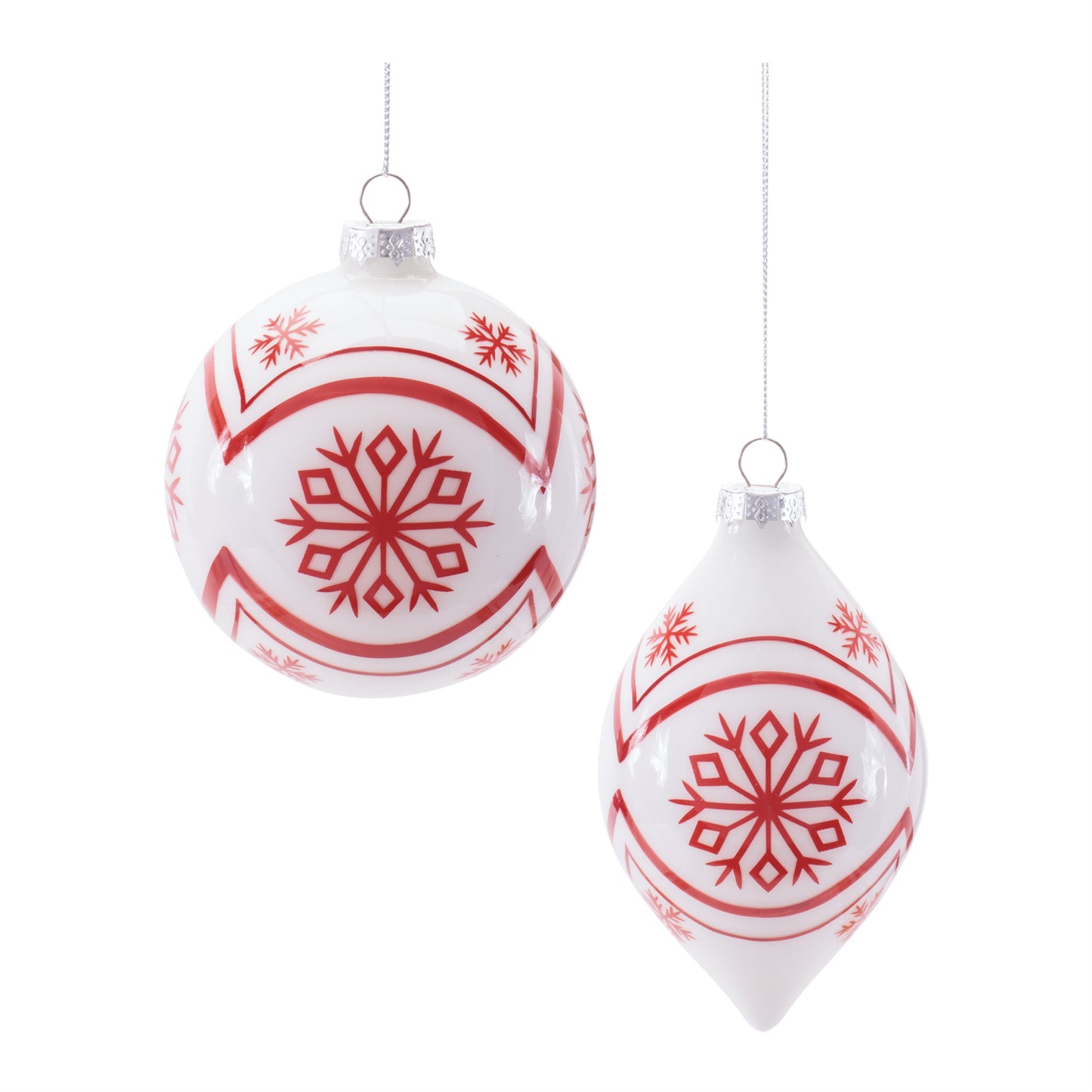 Red/White Ornament