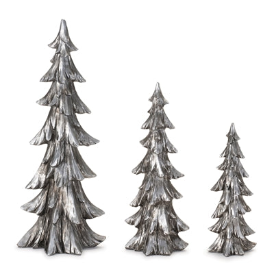 Small Silver Resin Tree