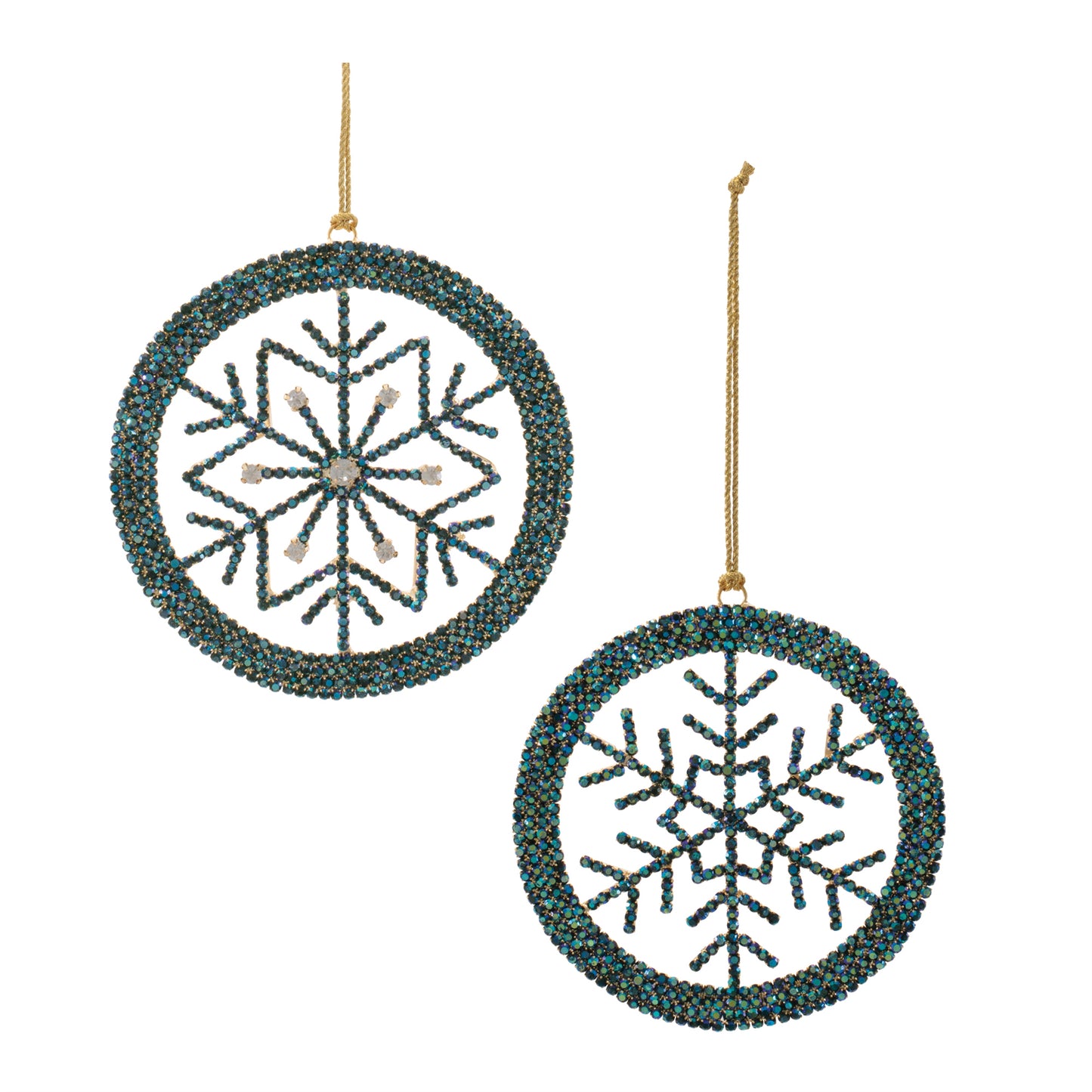 Blue Snowflake Ornament