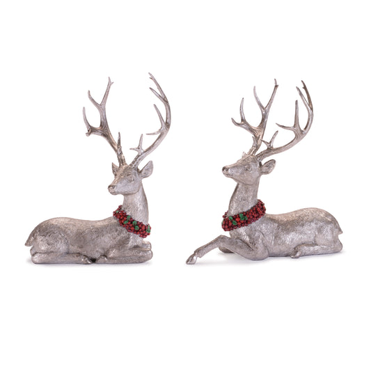 Deer w/ wreath