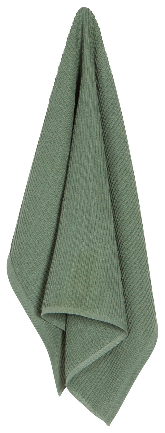 Ripple Elm Green Dish towel